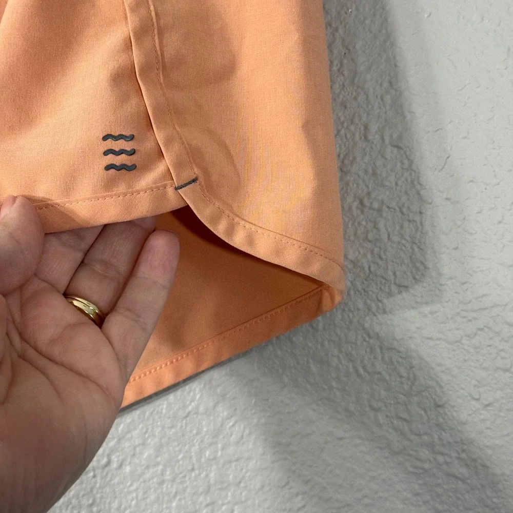 Free Fly Women's Size‎ Small Peach Bamboo Lined Athletic Shorts